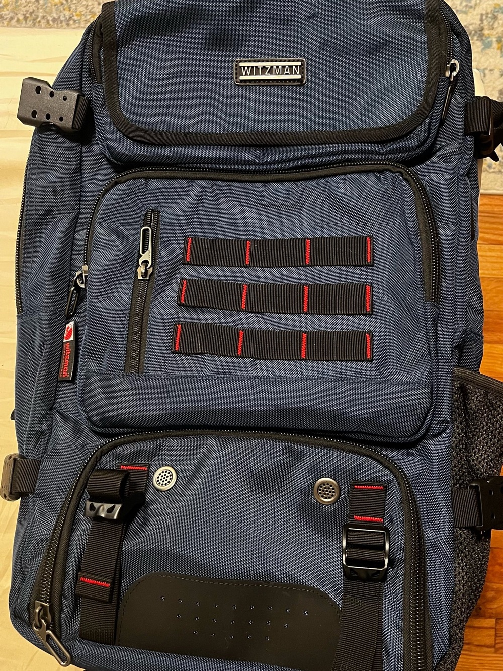 Dark Blue Carry-on Size Travel Backpack